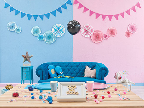 BABY SHOWER, GENDER REVEAL ET NAISSANCE