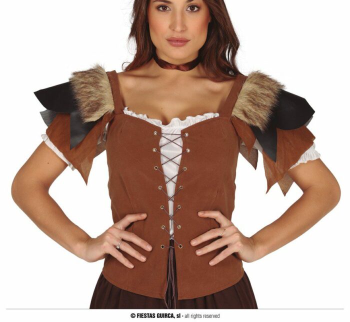 CORSET EFFET PEAU ET SUEDINE