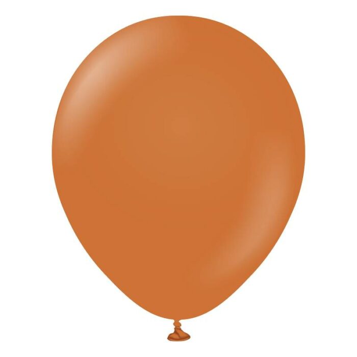 10 BALLONS CARAMEL 30 CM