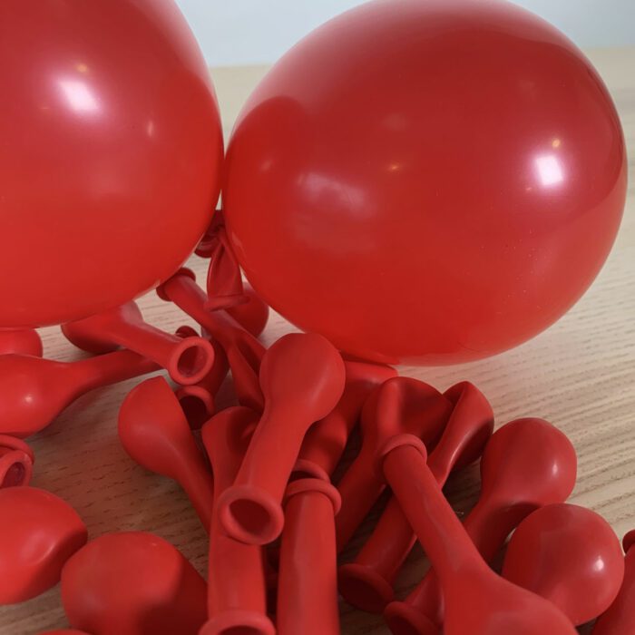 25 PETITS BALLONS ROUGE