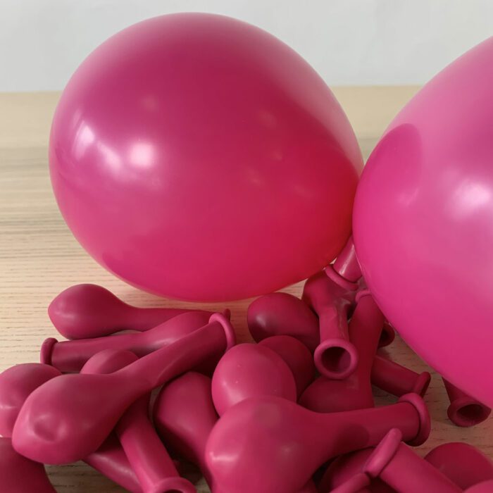 25 PETITS BALLONS FUCHSIA