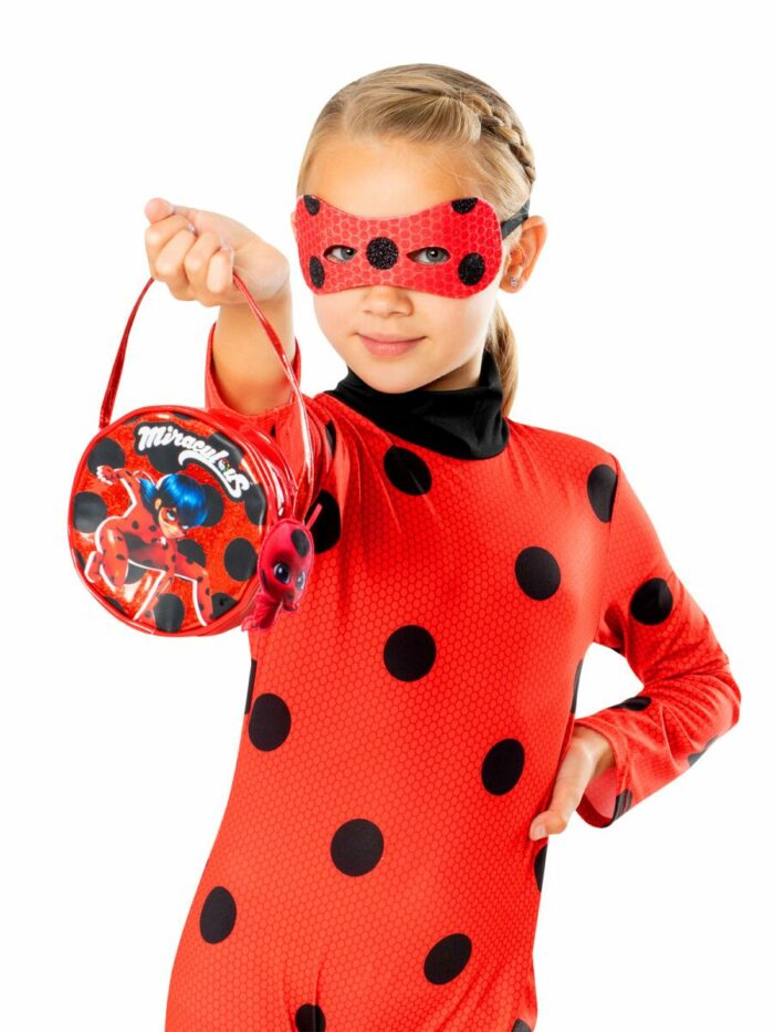 KIT D'ACCESSOIRES SAC AVEC MINI TIKKI + MASQUE MIRACULOUS LADYBUG™