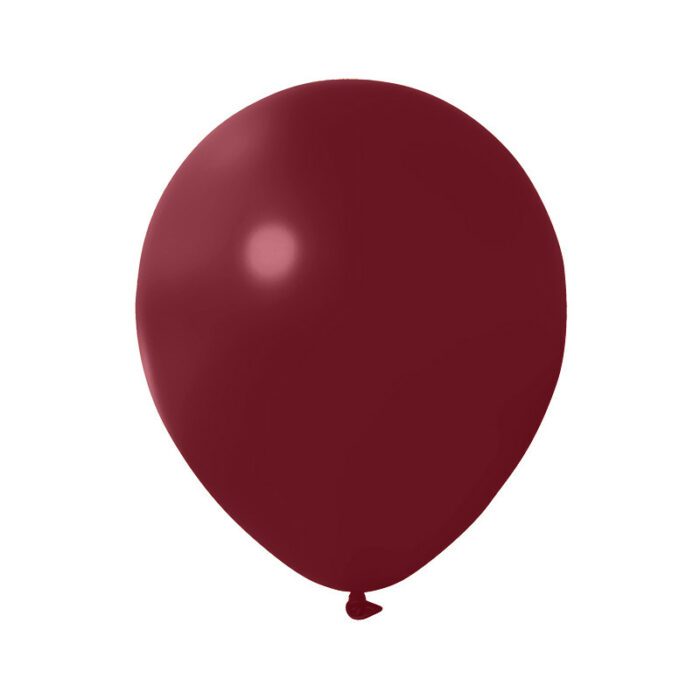 8 BALLONS BORDEAUX 30 CM