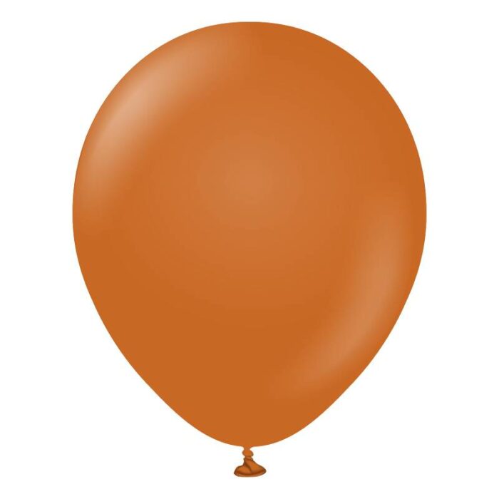 10 BALLONS TERRACOTTA 30 CM