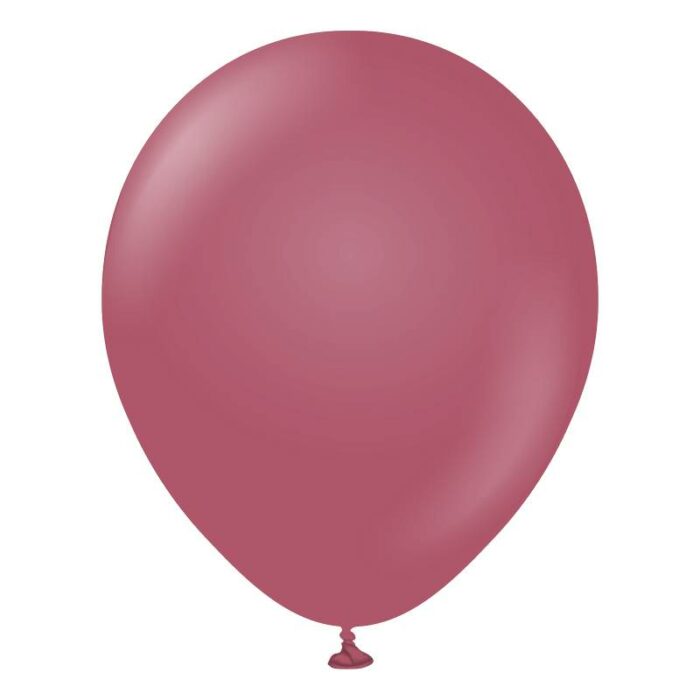 10 BALLONS FRAMBOISE 30 CM