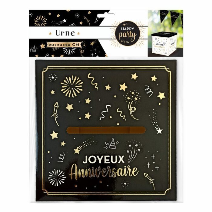 URNE JOYEUX ANNIVERSAIRE HAPPY PARTY – Image 3