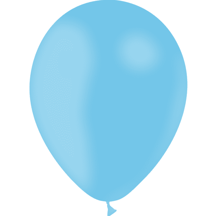 10 BALLONS BLEU CIEL – Image 3