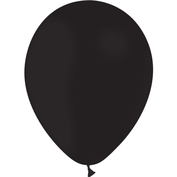 10 BALLONS NOIR – Image 3