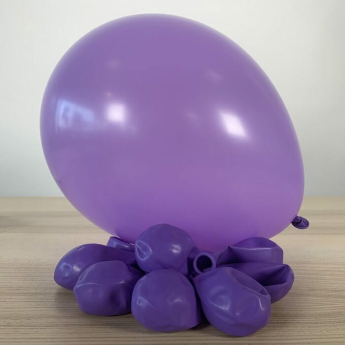 10 BALLONS LILAS