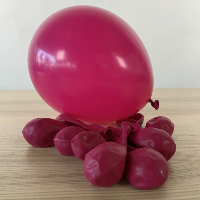 10 BALLONS FUCHSIA