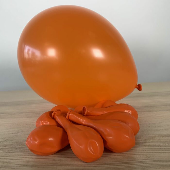 10 BALLONS ORANGE