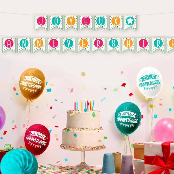 GUIRLANDE JOYEUX ANNIV – Image 2