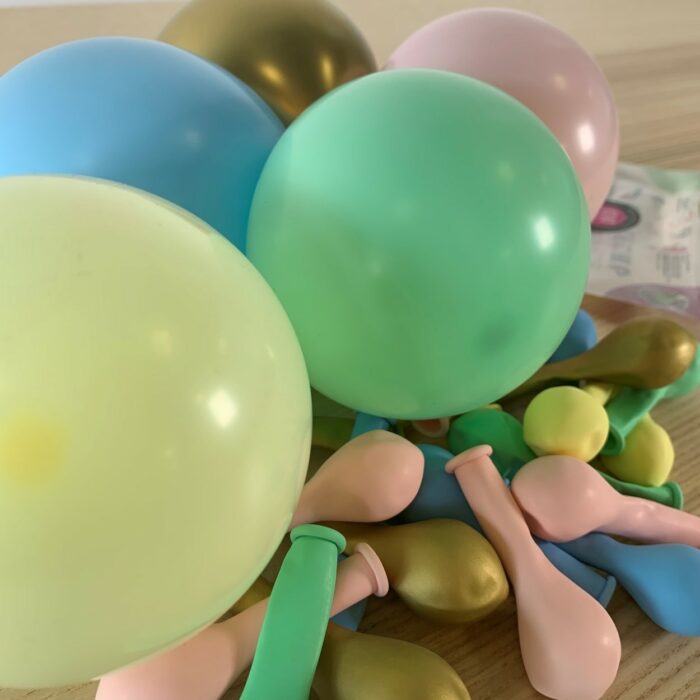 25 PETITS BALLONS ASSORTIMENT ÉCLAT PASTEL – Image 2