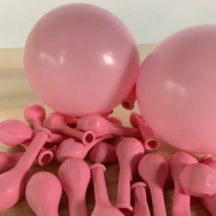 25 PETITS BALLONS ROSE BONBON