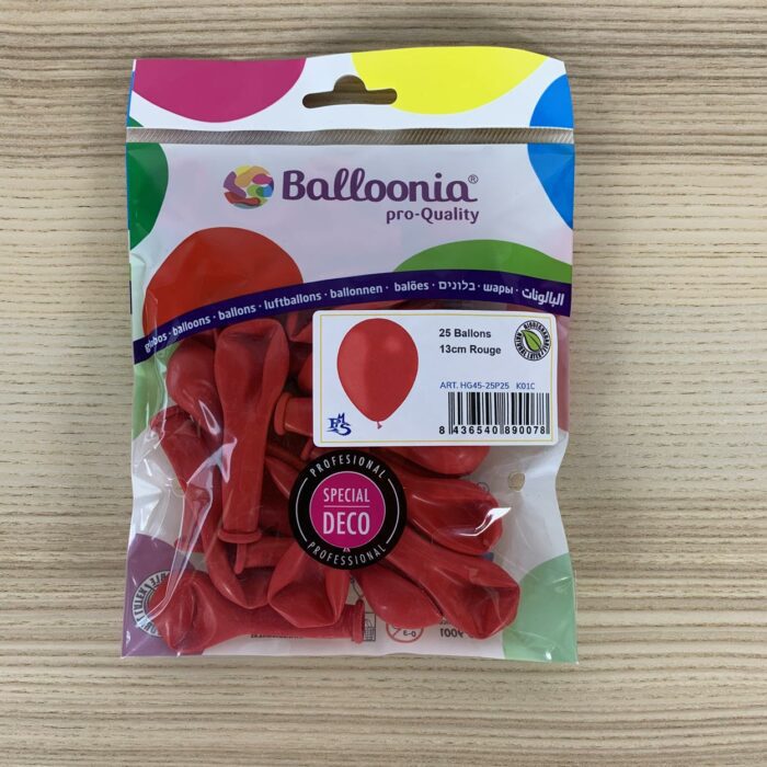 25 PETITS BALLONS ROUGE – Image 3