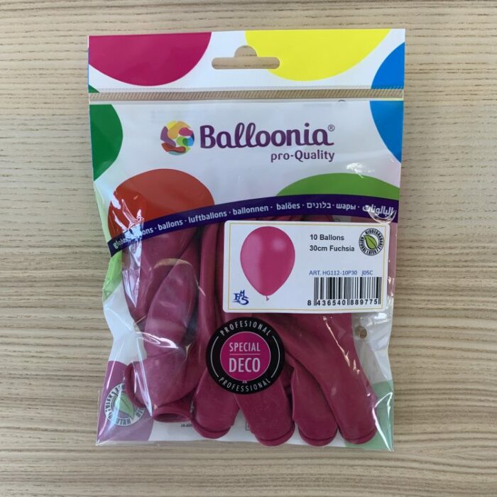 50 BALLONS FUCHSIA – Image 3