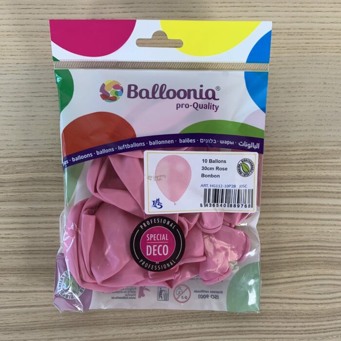 50 BALLONS ROSE BONBON – Image 3