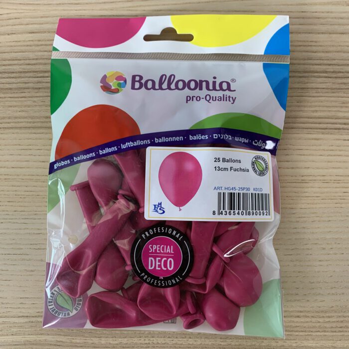 25 PETITS BALLONS FUCHSIA – Image 3